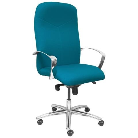 Poltrona Da Ufficio Caudete Bali429 Verde /blu - Foto 1