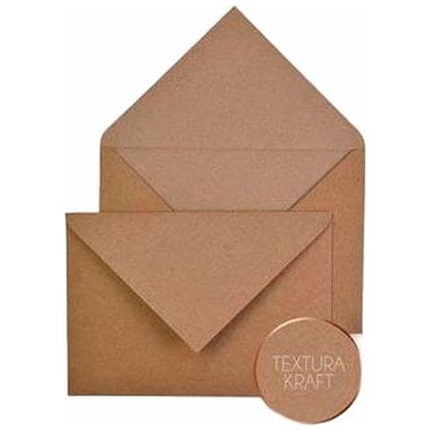 Buste Carta Kraft 16 X 22 Cm Marrone 25 Pezzi - Foto 1