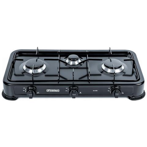 Piano Cottura A Gas Kg300c Nero 35 X 11 X 31 Cm - Foto 2