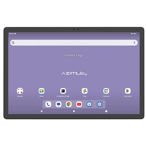 SmartPad 4 4G Spreadtrum LTE-FDD 128 GB 26,7 cm (10.5") 6 GB Android 13 Grigio - Foto 1