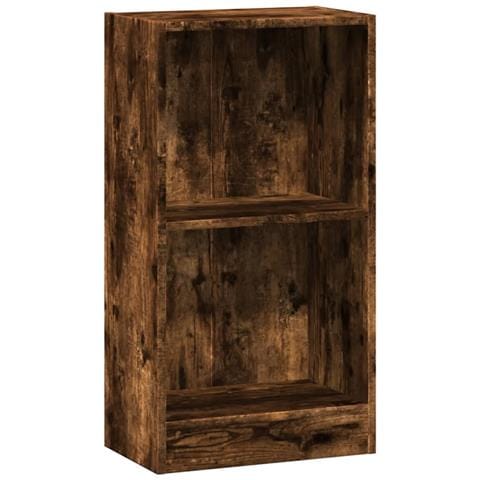 Libreria Rovere Fumo 40x24x76 Cm In Truciolato - Foto 2