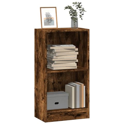 Libreria Rovere Fumo 40x24x76 Cm In Truciolato - Foto 1