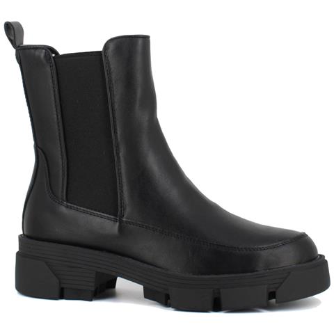 Black Casual Closed Boots Stivaletti Pelle Sintetica Scarpe Donna Nero Eu 37, 838118/09-01 - Foto 2