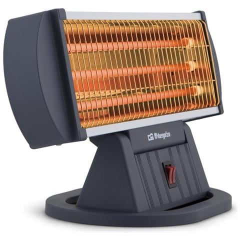 BP 0204 stufetta elettrica Interno Nero 1200 W Riscaldatore di ambienti elettrico al quarzo - Foto 2