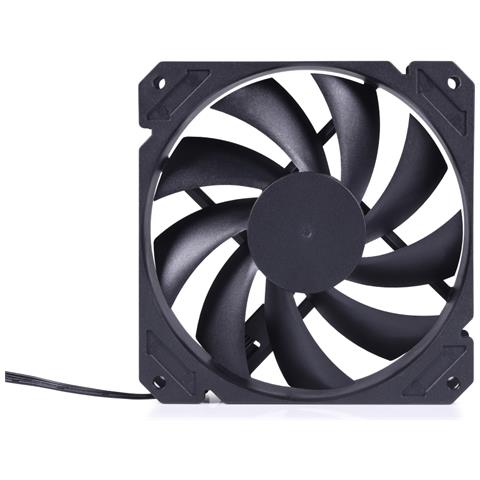 24852 sistema di raffreddamento per computer Case per computer Ventilatore 12 cm Nero 1 pz - Foto 1