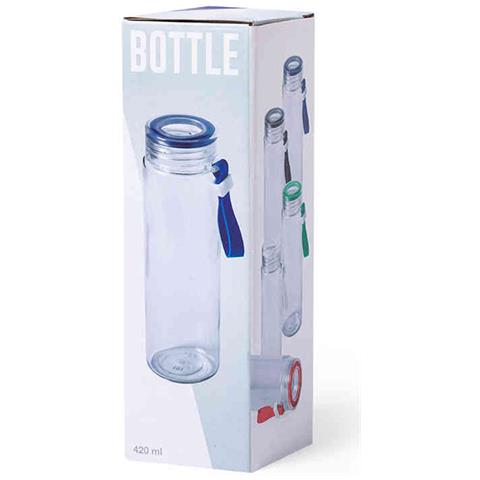 Bottiglia Helux Da 420 Ml. 5,9x19x5,9 Centimetri. Colore Nero - Foto 2