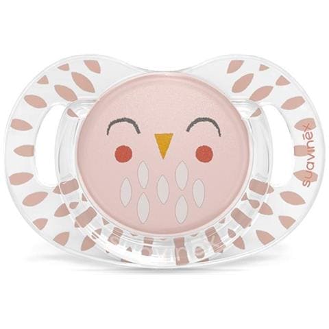 Suavinex Succhietto Silicone Bonhomia 18M+ Piuma Rosa - Foto 1
