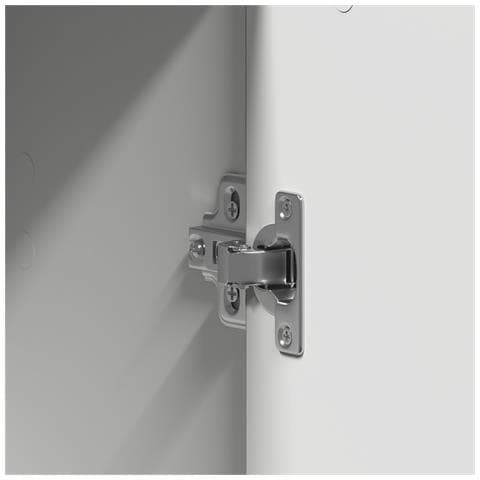 Armadio Bianco 55x25x189 cm in legno ingegnerizzato - Foto 9