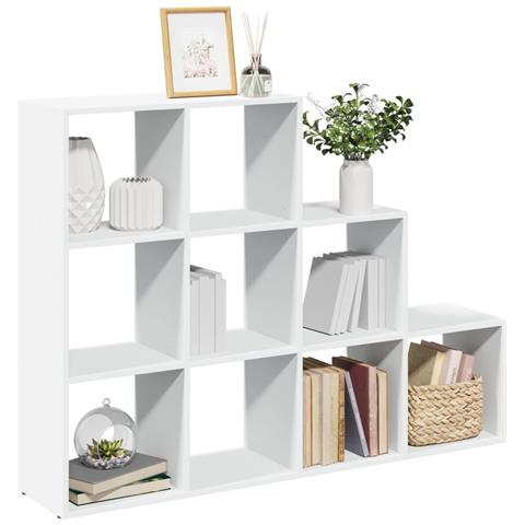 Libreria Divisorio 3 Ripiani Bianca 137,5x29x103,5cm Truciolato - Foto 2