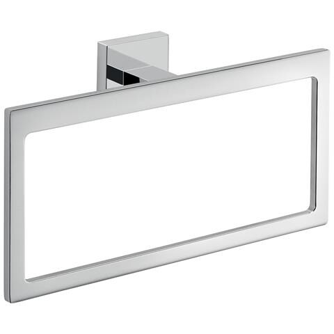 Portasalviette Ad Anello Da Muro In Ottone, Alluminio E Cromall A070 Serie Elba Cromato - Foto 1
