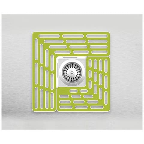 Protezione Per Lavello Regolabile Sinksaver Protezione Per Stoviglie Delicate Superficie In Gomma Antiscivolo Colore Grigio Facile Da Pulire Lavabile A Mano - Foto 4