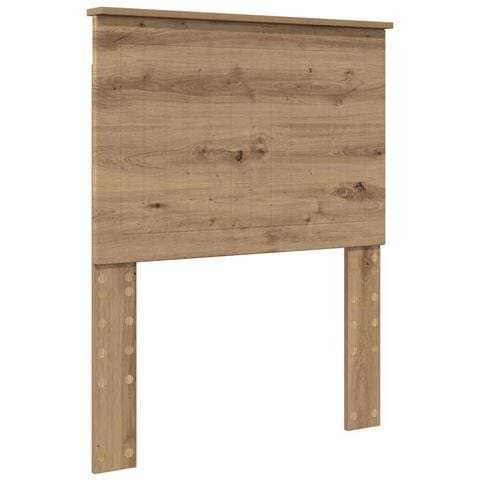 Testiera Rovere artigianale 75 cm Legno multistrato - Foto 1