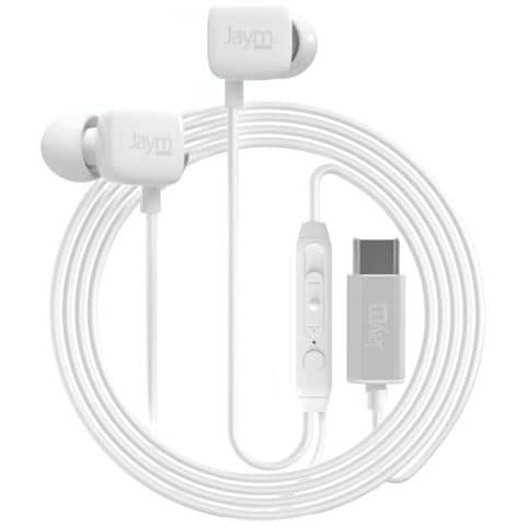 Auricolari In-ear Cablati Usb-c Con Microfono E Telecomando, Bianco - Foto 1