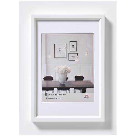 Steel Style Cornice In Plastica 50x70 Bianco - Foto 1