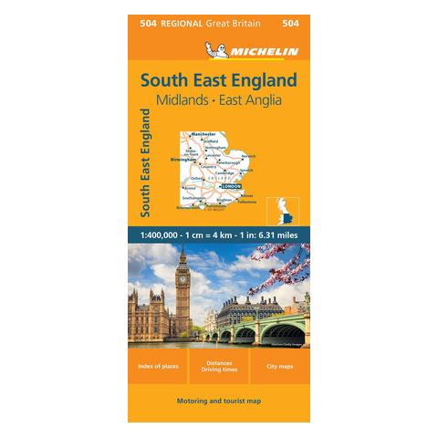 South East England, Midlands, East Anglia 1:400.000 - Foto 1