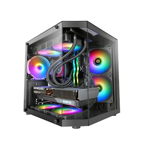 MC-3TLITE Mini Tower Nero - Foto 1