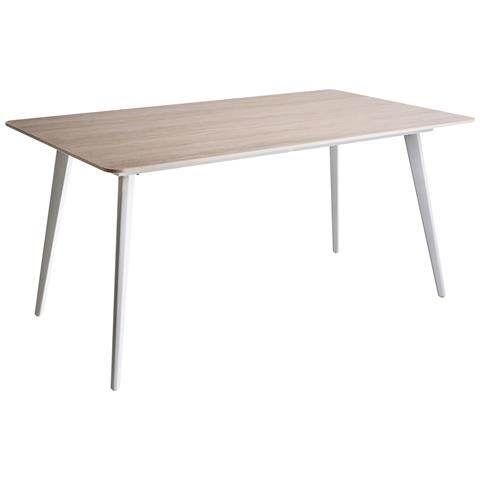 Tavolo Da Pranzo Da Giardino Rodallo 160 Cm 90 Cm Pietra Effetto Travertino - Foto 2