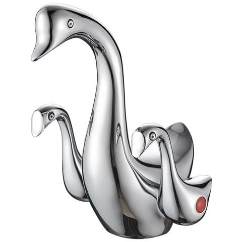 Rubinetto per lavabo da bagno, Blackswan, tipo M262 Lebada, modello cromato, misura 19 cm - Foto 1