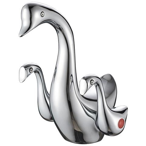 Rubinetto per lavabo da bagno, Blackswan, tipo M262 Lebada, modello cromato, misura 19 cm - Foto 3