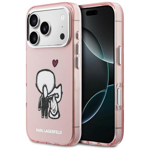 Custodia Per Iphone 17 Pro, Rosa Karl Lagerfeld - Foto 2