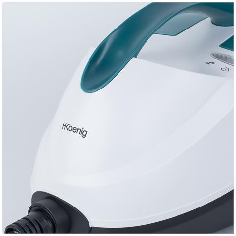 Pulitore a vapore NV6400, Autonomia 45min, pronto in 8min, 1,5L, 2000W, Compatto, Accessori spazzole in nylon /acciaio inox - Foto 2