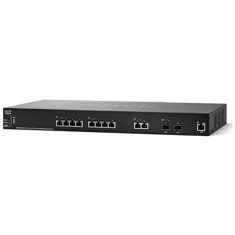 Cisco Sg350xg-2f10 12-port 10gbase-t Stackable Switch In - Foto 1