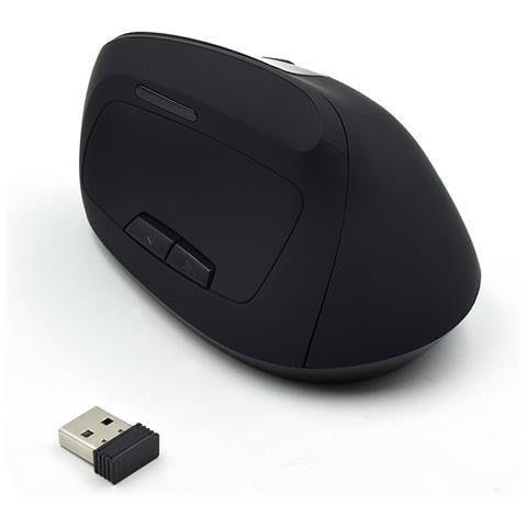 Wireless Ergonomic Mouse 1600DPI Mano destra Nero mouse - Foto 1