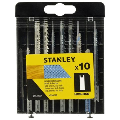 Lama Per Seghetto Alternativo Set Misto - Hcs (3 Pz) Hss (2 Pz) - Blister - Foto 1