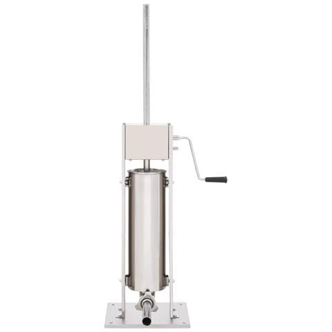 Insaccatrice Manuale Argento 7 L in Acciaio Inossidabile - Foto 1