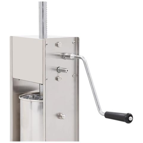 Insaccatrice Manuale Argento 7 L in Acciaio Inossidabile - Foto 8