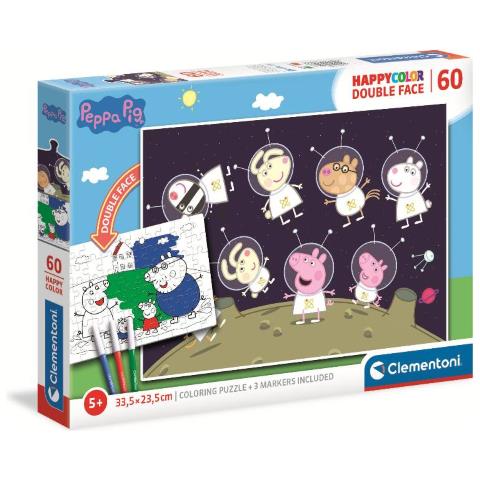 Puzzle 60 Pezzi Happycolor Peppa Pig - Foto 1