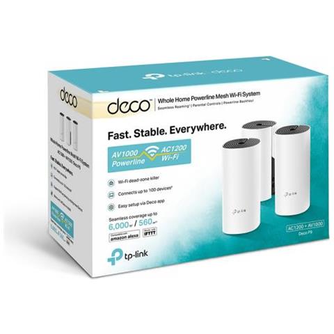 Sistema Hybrid Mesh Wi-fi Ac1200 + Av1000 - Foto 3