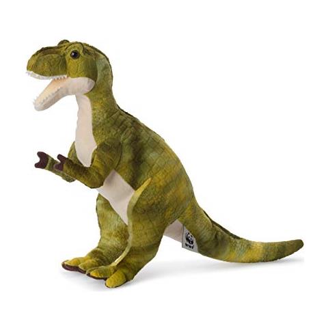 Wwf - Peluche Wwf00736, Wwf T-rex, In Piedi (47 Cm), Realistico, Super Morbido E Realistico, Per Coccolare E Amare, Lavabile A Mano - Foto 1