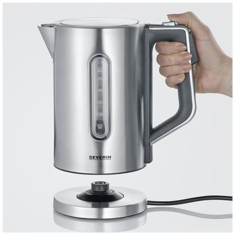 Bollitore WK 3418 con Capacità 1.7 litri Potenza 3000 W Colore Nero / Acciaio Inossidabile - Foto 6