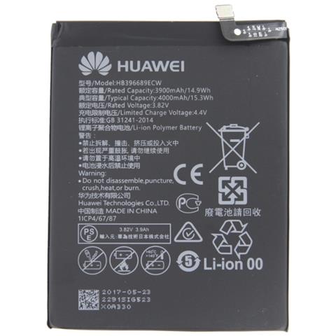 Batteria Litio Huawei Hb396689ecw 4000mah Mate 9 Bulk - Foto 1