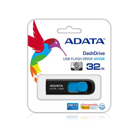 USB 3.0 Stick UV128 Black / Blue 128GB - Foto 2