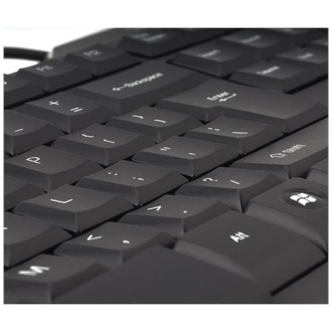 Tastiera USB ZM-K350M  per Notebook (Layout Inglese) Colore Nero - Foto 2