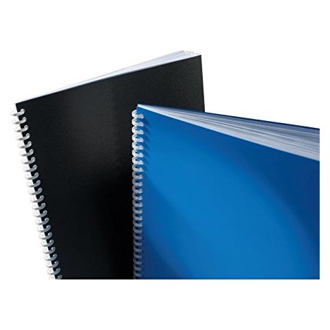 PolyClearView Copertine per rilegatura A4 800 mic blu (100) , Blu, A4, 21 cm, 30 cm, 4 cm - Foto 1