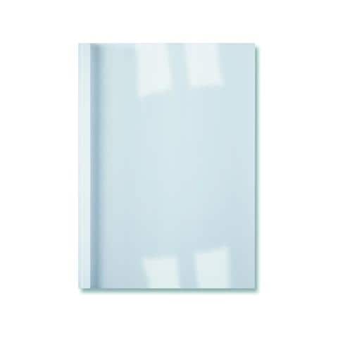 Copertine rilegatura termica LinenWeave 1,5 mm bianche (100) , Bianco, A4, 10,8 cm, 23,4 cm, 31,1 cm - Foto 1