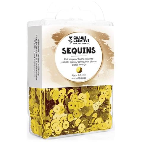 Scatola Di Paglietta Piatte D'oro - 4000 Pezzi - Foto 1