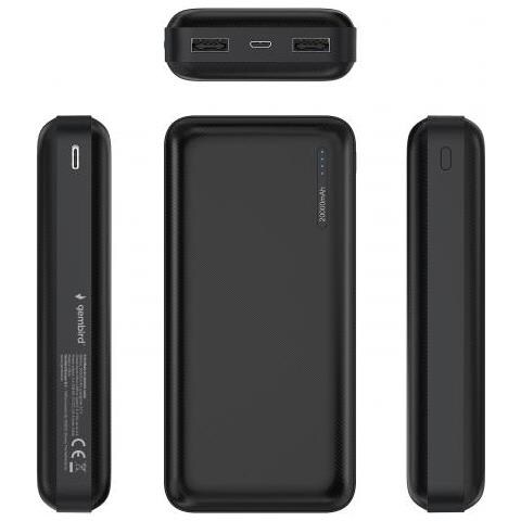 Pb20-01 Batteria Portatile Polimeri Di Litio (lipo) 20000 Mah Nero - Foto 2