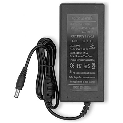 Alimentatore Monitor Tv Box Striscia Led Lcd Display 12v 4a 48w Nuovo - Foto 1