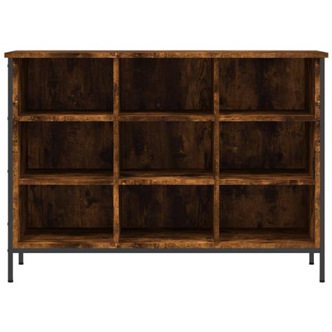 Scarpiera Rovere Fumo 100x35x70 Cm In Legno Multistrato - Foto 2