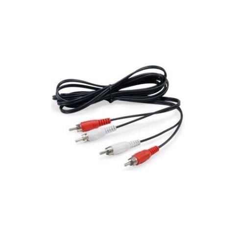 147094 Cavo Audio 2,5 M 2 X Rca Nero - Foto 1