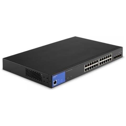 Lgs328mpc Gestito L3 Gigabit Ethernet (10/100/1000) Supporto Power Over Ethernet (poe) Nero - Foto 1