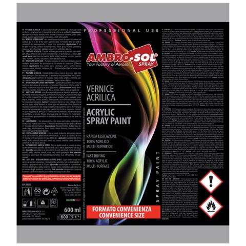 12pz Vernice Spray Bomboletta Nero Opaco Universal Smalto Interni Esterni 600ml - Foto 3