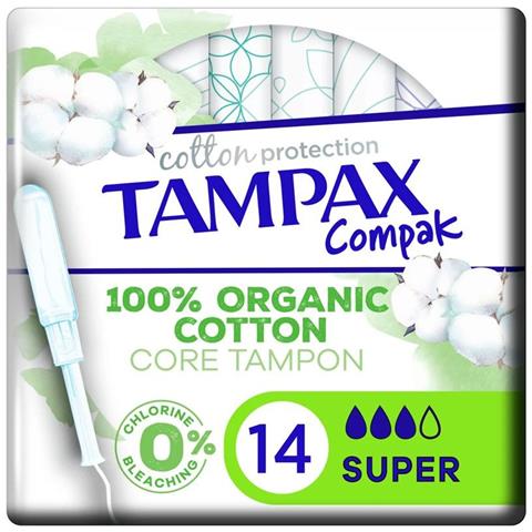 Tamponi Compack Cotone Protezione Super X14 Cotone Bio - Foto 1