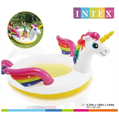 Piscina Con Spruzzo Unicorn 272x193x104 Cm - Foto 3