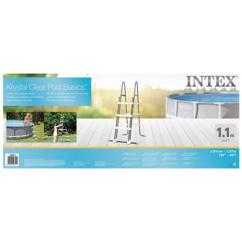 Scala Di Sicurezza A 3 Gradini Per Piscina 91-107 Cm - Foto 6