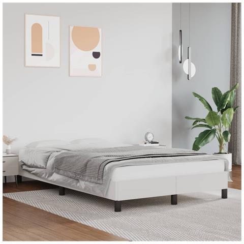 Giroletto Bianco 120x190 Cm In Similpelle - Foto 3